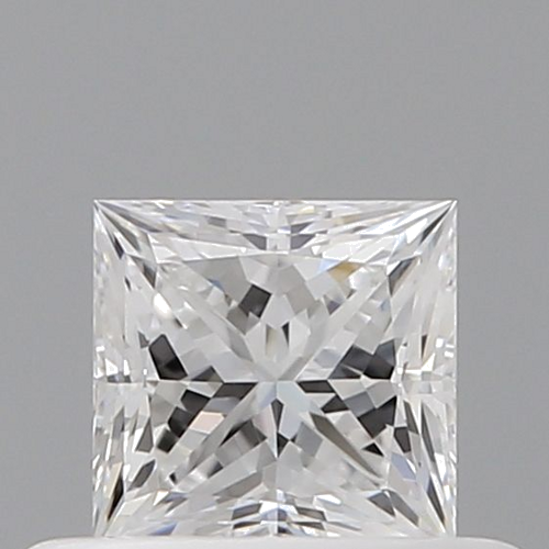 0.4 carat D-VVS1 Natūralus Princess Deimantas (1)