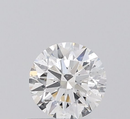 0.61 carat I-SI2 Excellent cut Natūralus Round Deimantas (1)