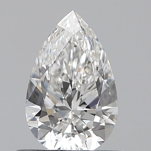 0.53 carat F-VS1 Natūralus Pear Deimantas (1)