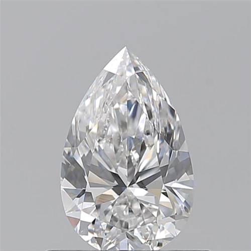 0.7 carat E-VS1 Natūralus Pear Deimantas (1)