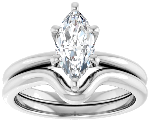 Sužadėtuvių Žiedas „Solitaire“ 925 Sidabro Marquise 10mm x 5mm (8)