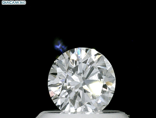 0.51 carat F-VS2 Very Good cut Natūralus Round Deimantas (1)