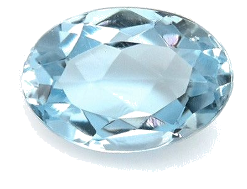 0.45 carat BLUE Oval Aquamarine (1)