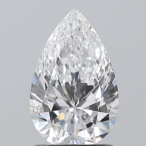 1.2 carat D-VS1 Natūralus Pear Deimantas (1)