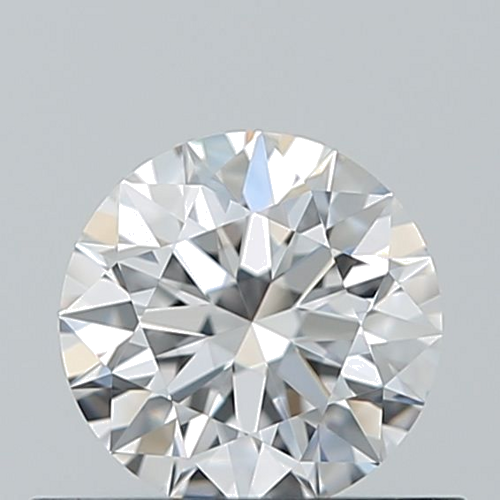 0.51 carat D-VVS2 Excellent cut Natūralus Round Deimantas (1)