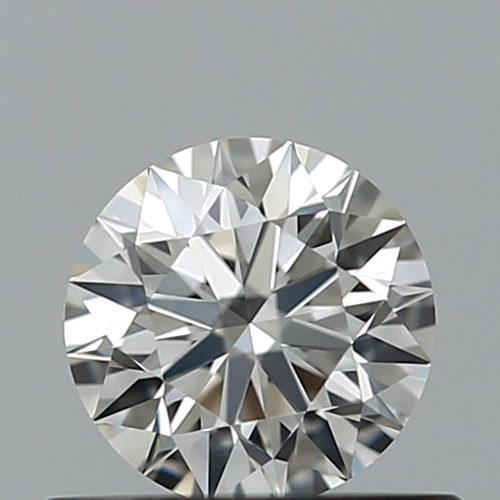 0.42 carat F-IF Excellent cut Natūralus Round Deimantas (1)