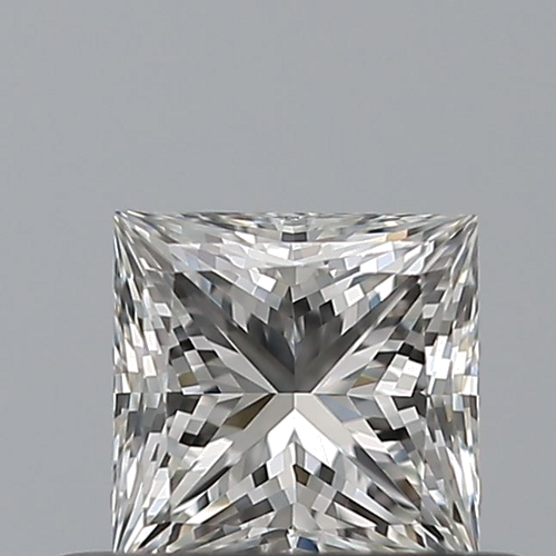0.42 carat G-VVS1 Natūralus Princess Deimantas (1)