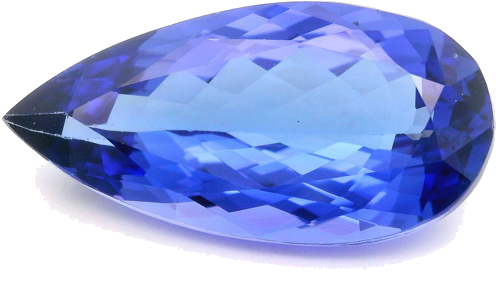8.11 carat BLUE Pear Tanzanite (1)