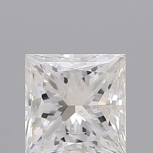 0.55 carat G-SI2 Natūralus Princess Deimantas (1)