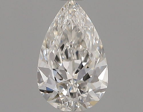 0.33 carat F-SI1 Natūralus Pear Deimantas (1)