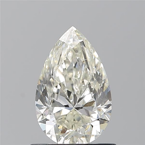 0.9 carat K-SI2 Natūralus Pear Deimantas (1)
