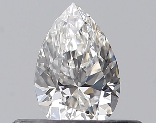 0.31 carat G-VVS1 Natūralus Pear Deimantas (1)