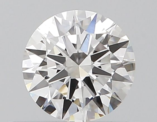 0.37 carat F-VVS1 Excellent cut Natūralus Round Deimantas (1)