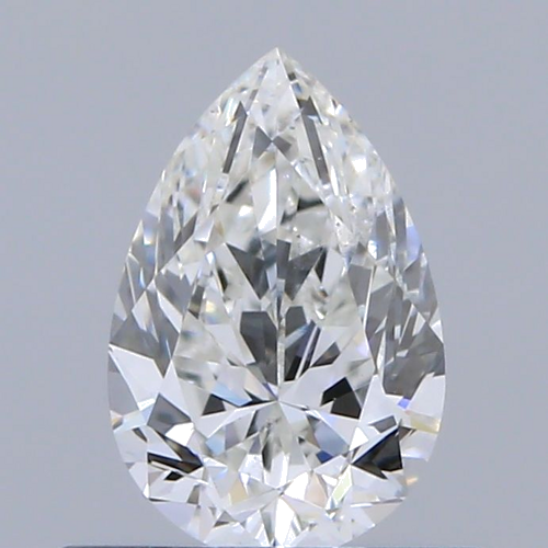 0.51 carat G-SI2 Natūralus Pear Deimantas (1)