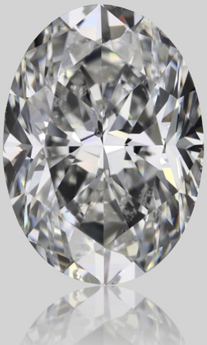 1.51 carat F-SI2 Natūralus Oval Deimantas (1)