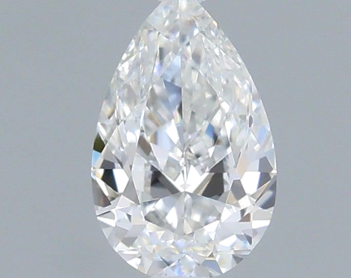 0.3 carat F-VS1 Natūralus Pear Deimantas (1)