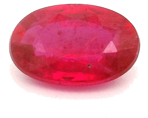 0.58 carat RED Oval Rubinas (1)