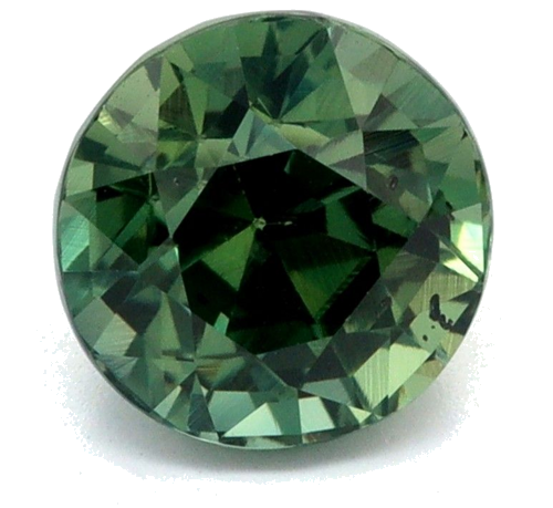 1.58 carat GREEN Round Safyras (1)