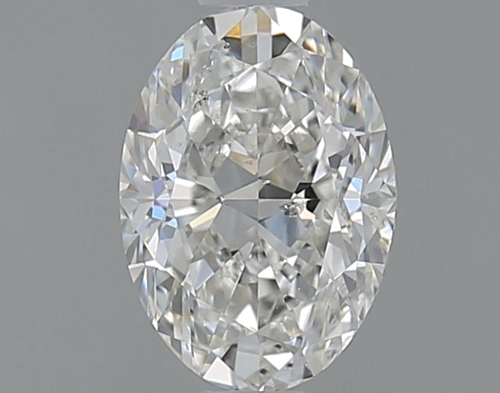 1.01 carat H-SI2 Natūralus Oval Deimantas (1)