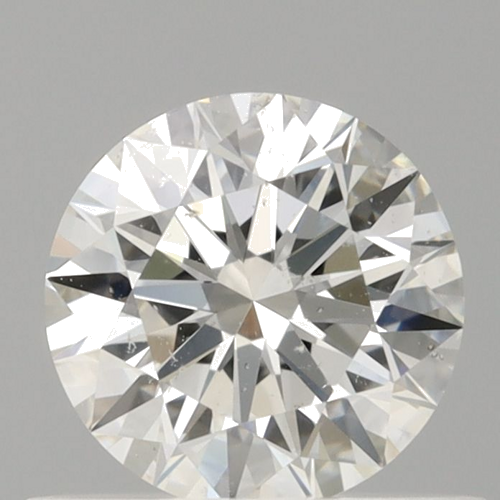 0.58 carat H-SI2 Excellent cut Natūralus Round Deimantas (1)