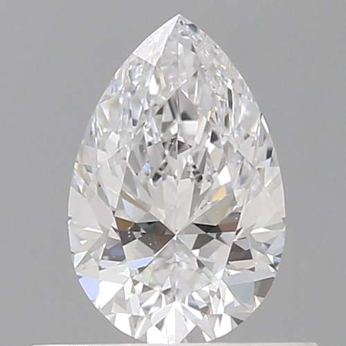 0.52 carat D-VS2 Natūralus Pear Deimantas (1)