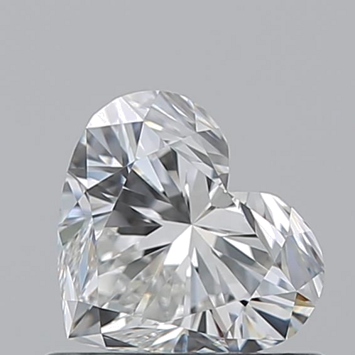 0.7 carat G-VVS1 Natūralus Heart Deimantas (1)