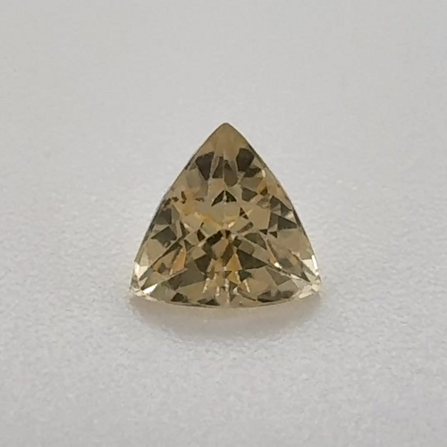 0.55 carat YELLOW Trilliant Topaz (1)