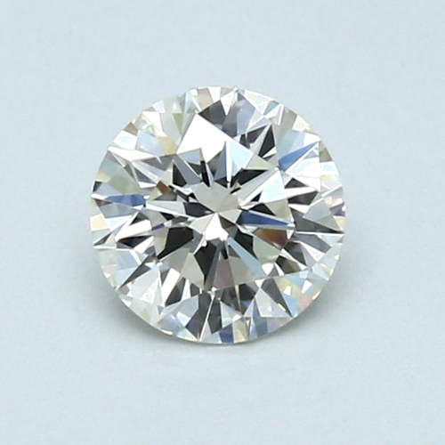 0.66 carat J-VVS2 Very Good cut Natūralus Round Deimantas (1)