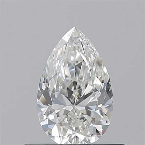 0.54 carat H-VVS2 Natūralus Pear Deimantas (1)