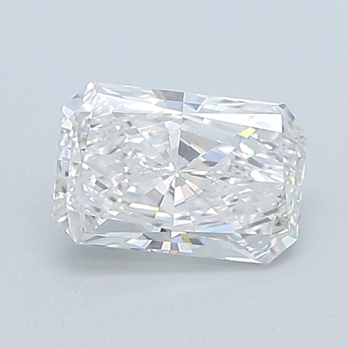 0.62 carat E-VVS1 Natūralus Radiant Deimantas (1)