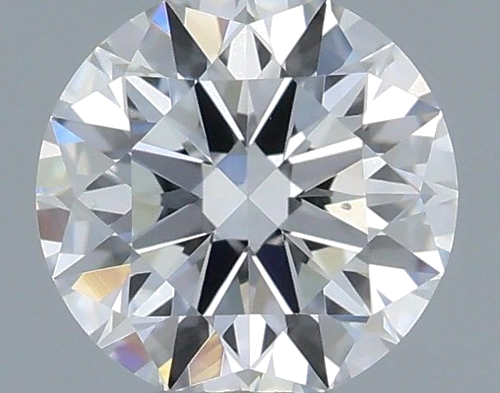 0.41 carat E-SI1 Excellent cut Natūralus Round Deimantas (1)