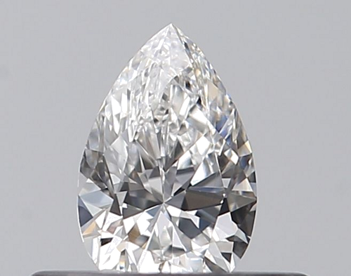 0.27 carat E-VVS2 Natūralus Pear Deimantas (1)