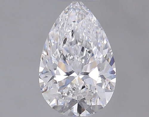 0.41 carat E-VVS2 Natūralus Pear Deimantas (1)