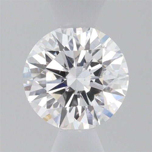 0.61 carat F-SI1 Very Good cut Natūralus Round Deimantas (1)