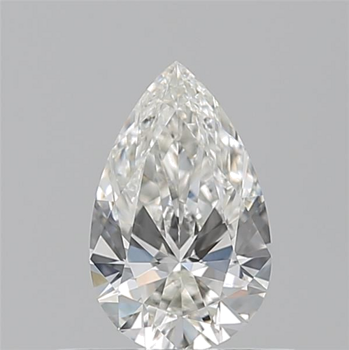 0.51 carat H-VS1 Natūralus Pear Deimantas (1)