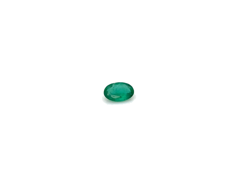 0.39 carat GREEN Oval Smaragdas (1)