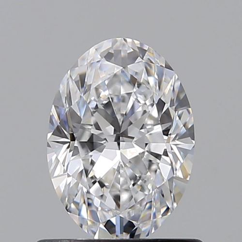 0.7 carat D-VVS2 Natūralus Oval Deimantas (1)