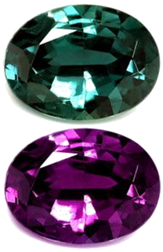 0.6 carat GREEN Oval Alexandrite (1)