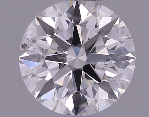 0.5 carat F-SI2 Excellent cut Natūralus Round Deimantas (1)