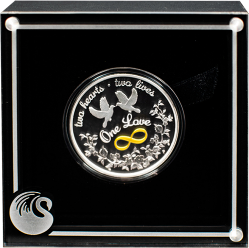 1 oz Two Hearts - Two Lives - One Love 2021 silver coin (2)