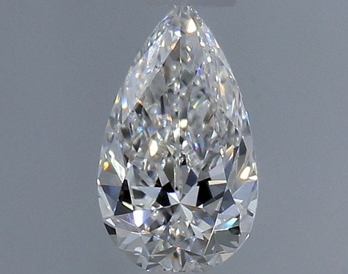 0.31 carat E-VS1 Natūralus Pear Deimantas (1)