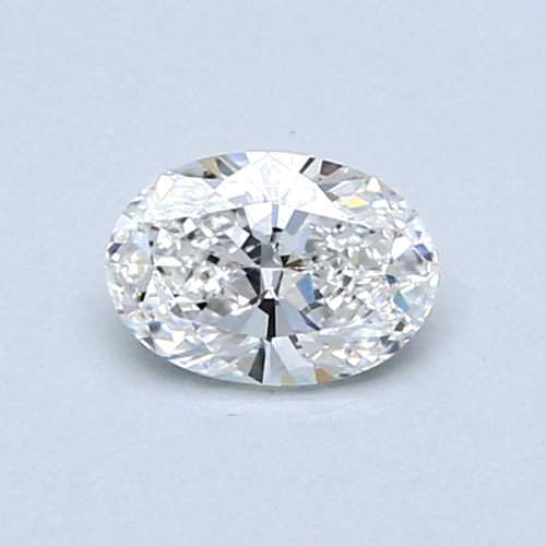 0.56 carat F-VS2 Natūralus Oval Deimantas (1)
