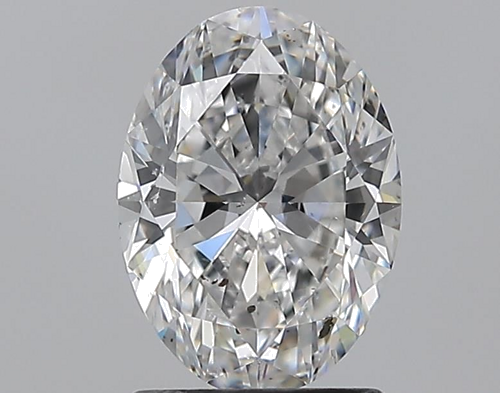 1.7 carat E-SI2 Natūralus Oval Deimantas (1)