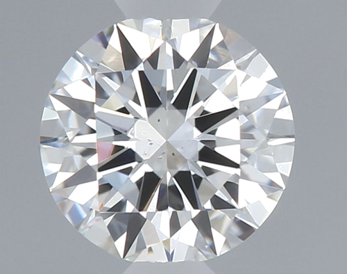 0.52 carat F-SI1 Excellent cut Natūralus Round Deimantas (1)