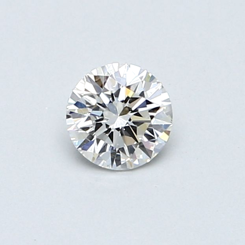 0.38 carat F-VVS2 Very Good cut Natūralus Round Deimantas (1)