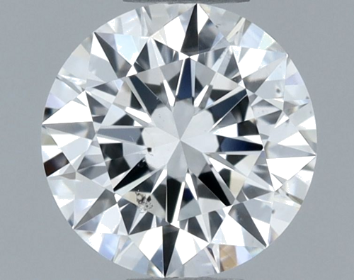 0.6 carat F-SI2 Excellent cut Natūralus Round Deimantas (1)