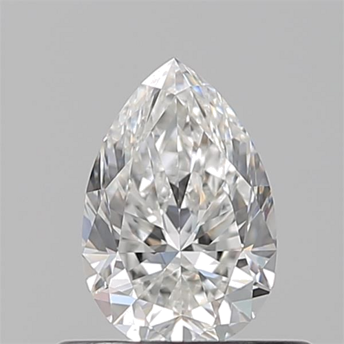 0.51 carat F-VVS1 Natūralus Pear Deimantas (1)