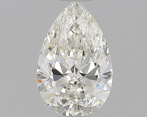 0.51 carat I-VVS1 Natūralus Pear Deimantas (1)