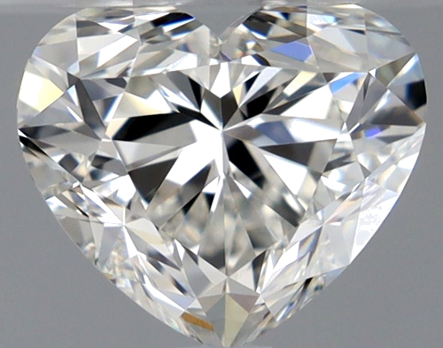1.0 carat H-VS1 Natūralus Heart Deimantas (1)