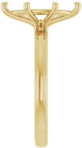 Sužadėtuvių Žiedas 14k yellow gold Marquise 12mm x 6mm (4)
